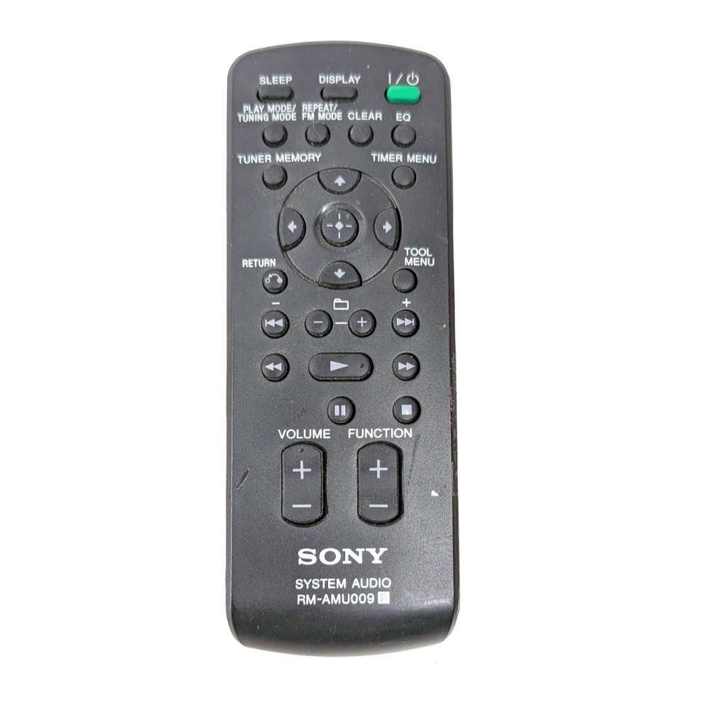 SONY REMOTE CONTROL RM-AMU009  For CMT-BX20I CMT-LX20I MHC-EC909IP Tested OEM